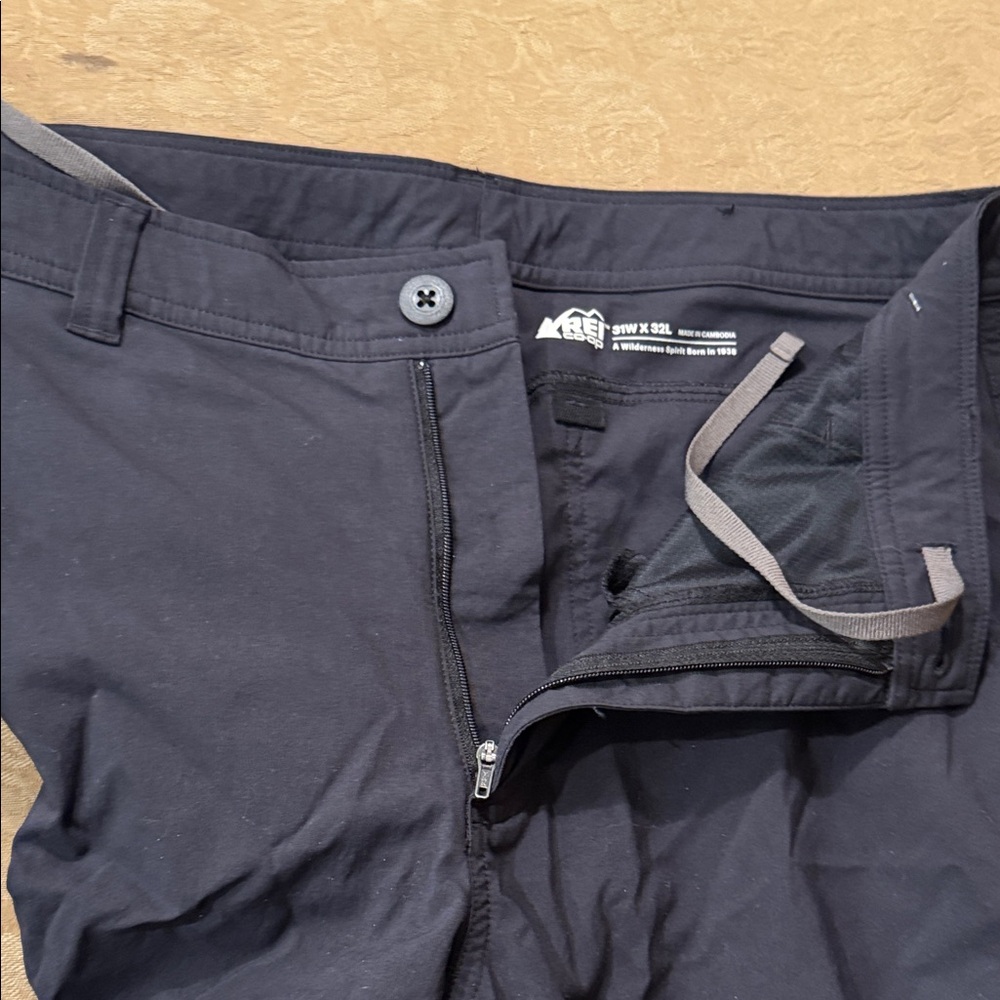 REI Black Outdoor Pants